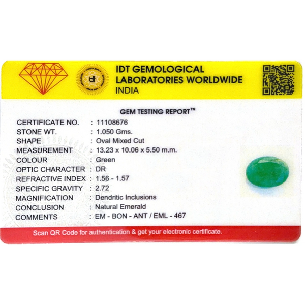 Emerald - 5.25 Carat