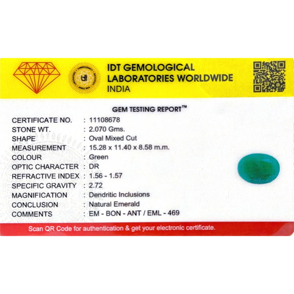 Emerald - 10.35 Carat