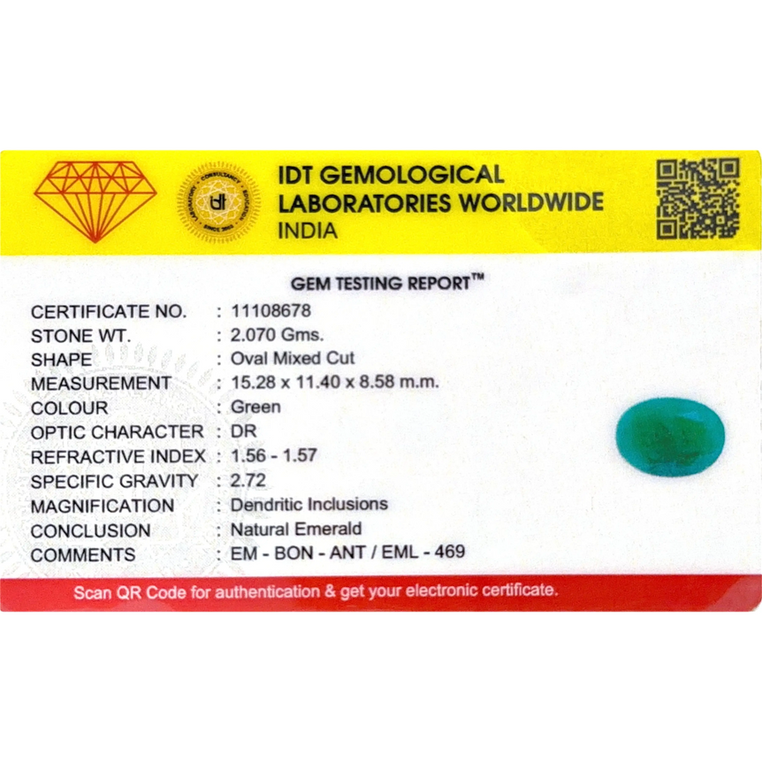 Emerald - 10.35 Carat
