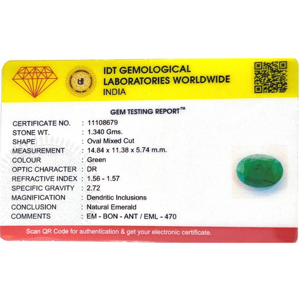 Emerald - 6.7 Carat