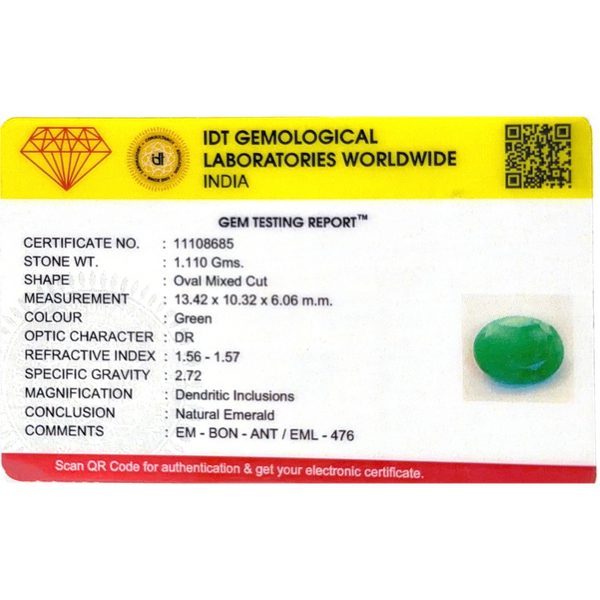 Emerald - 5.55 Carat