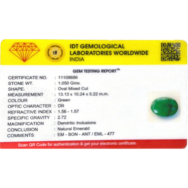 Emerald - 5.25 Carat