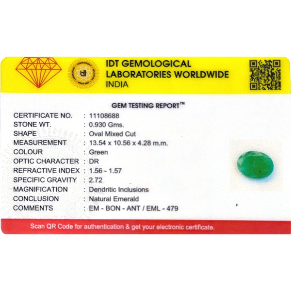 Emerald - 4.65 Carat