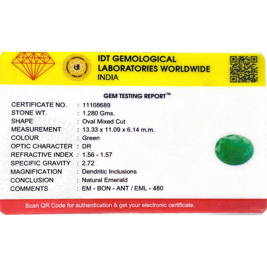 Emerald - 6.4 Carat