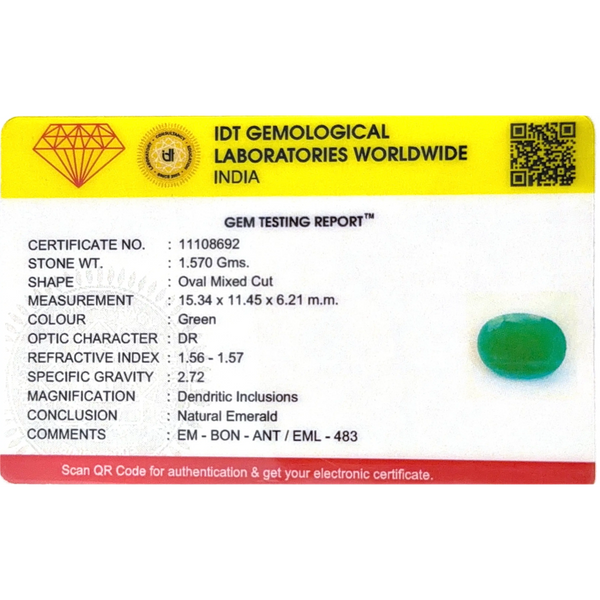 Emerald - 7.85 Carat