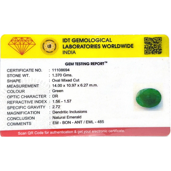 Emerald - 6.85 Carat