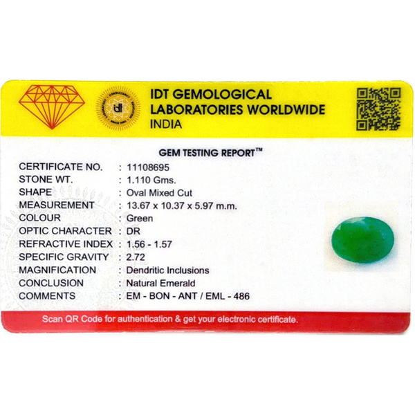 Emerald - 5.55 Carat