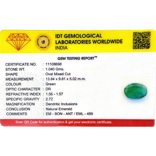 Emerald - 5.2 Carat