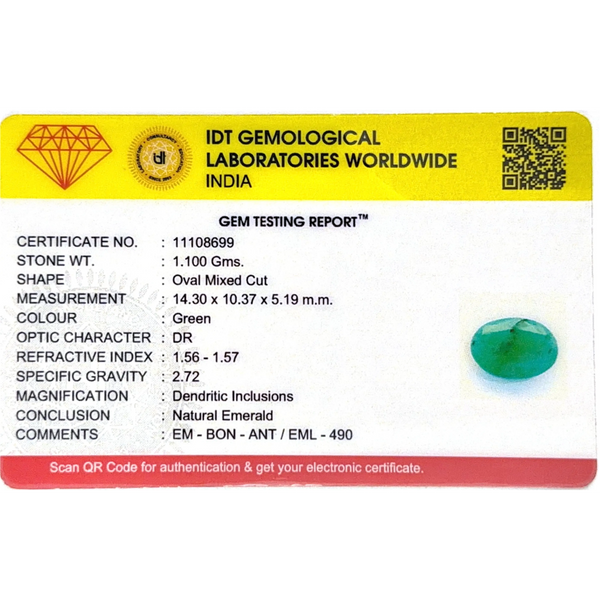 Emerald - 5.5 Carat