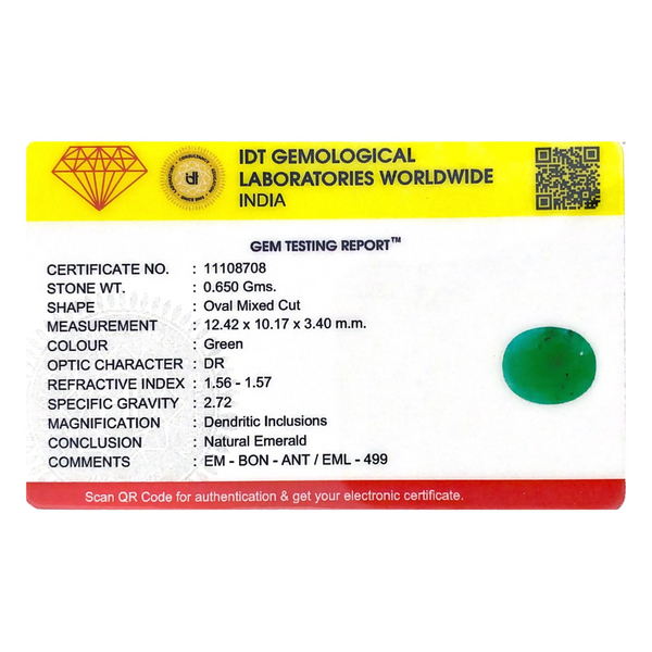 Emerald - 3.25 Carat