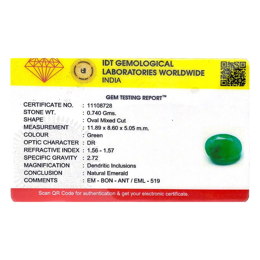 Emerald - 3.7 Carat