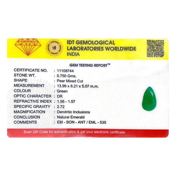Emerald - 3.75 Carat