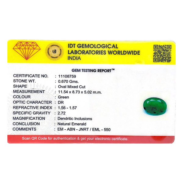 Emerald - 3.35 Carat