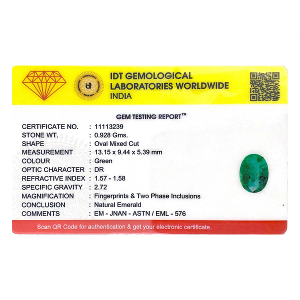 Zambian Emerald - 4.64 Carat
