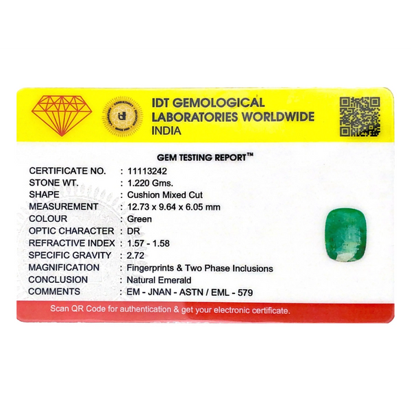 Zambian Emerald - 6.1 Carat