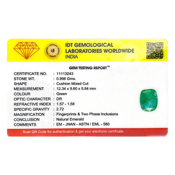 Zambian Emerald - 4.99 Carat