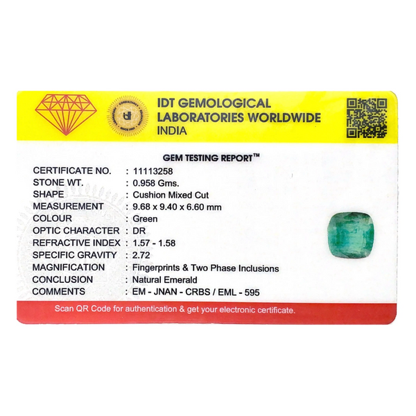Zambian Emerald - 4.79 Carat