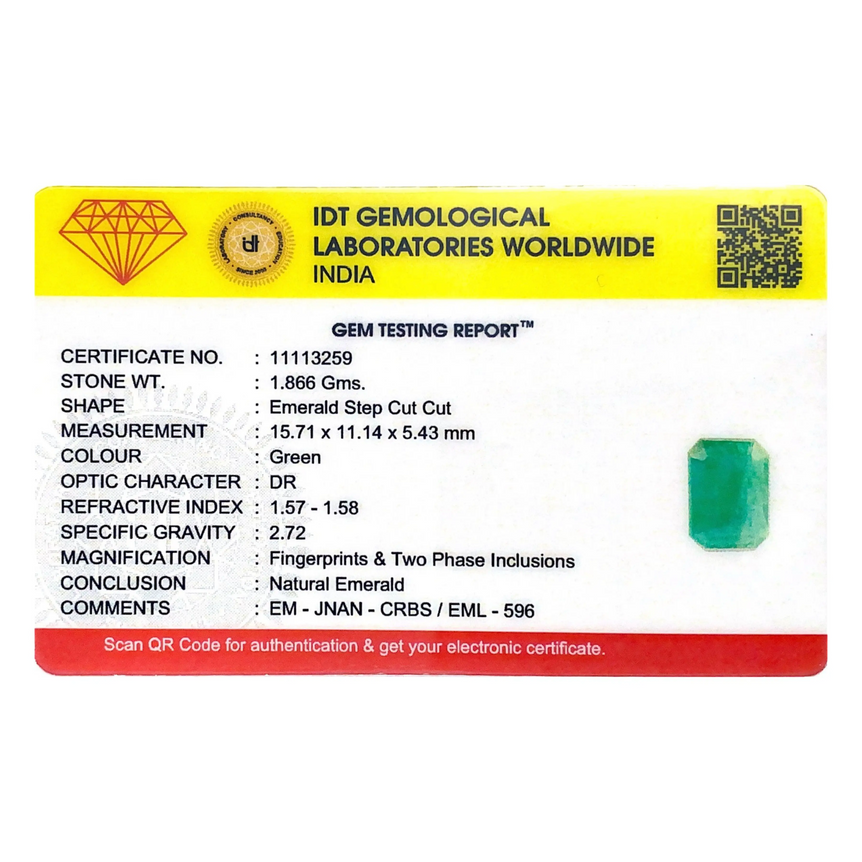 Zambian Emerald - 9.33 Carat