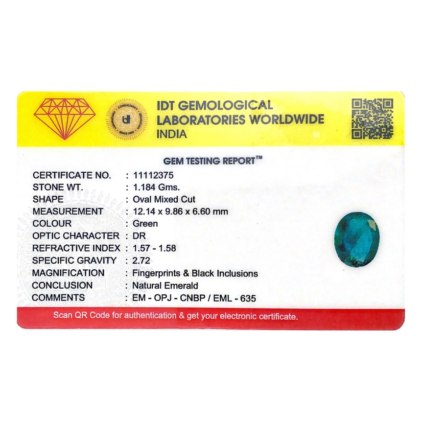 Zambian Emerald - 5.92 Carat