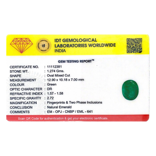 Zambian Emerald - 6.38 Carat