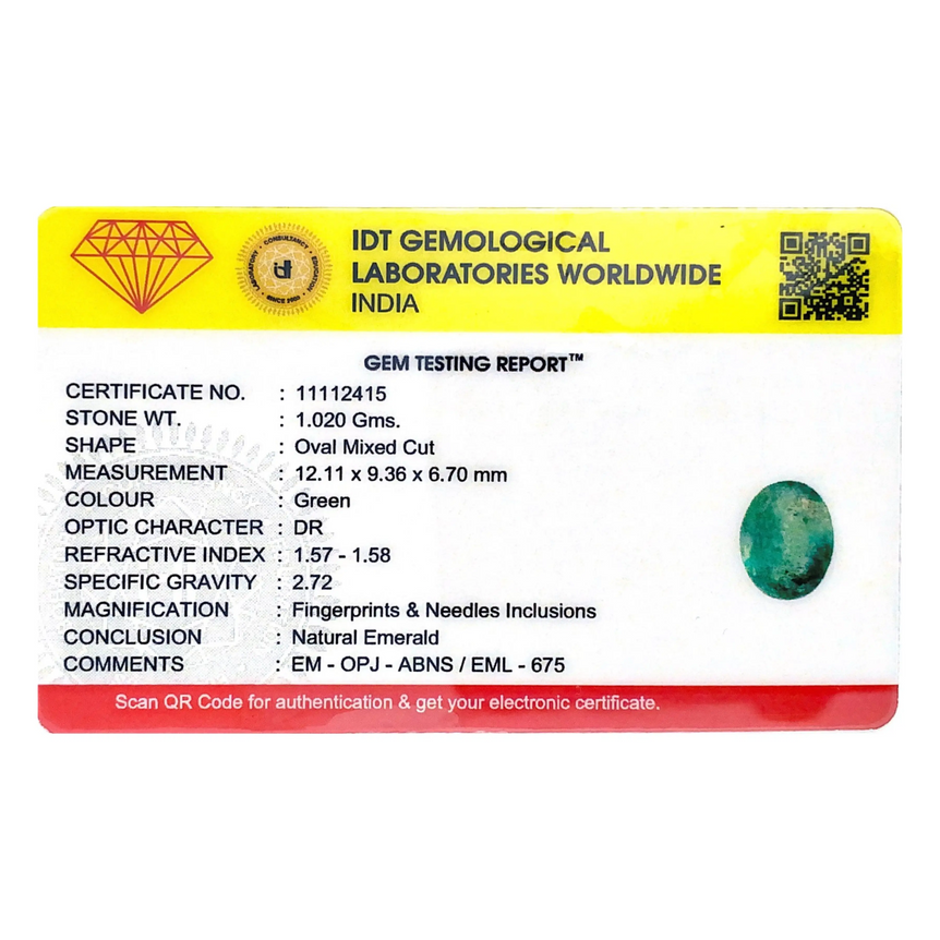 Zambian Emerald - 5.1 Carat