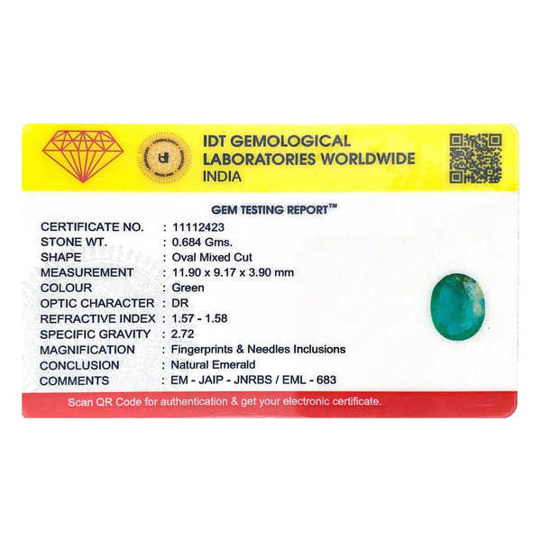 Zambian Emerald - 3.42 Carat