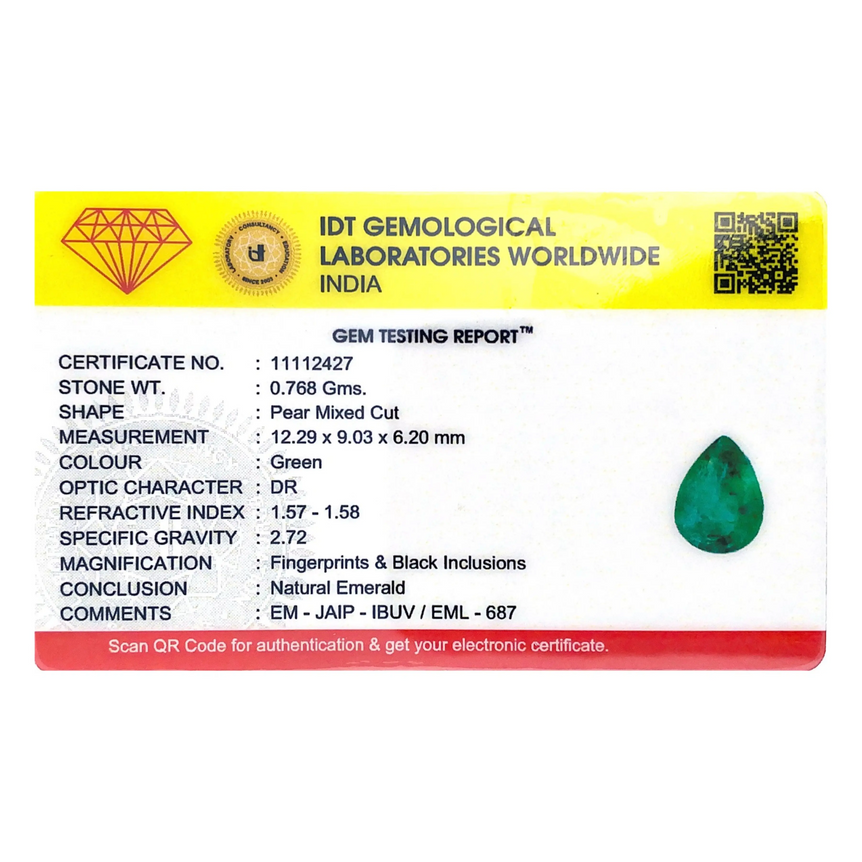 Zambian Emerald - 3.84 Carat