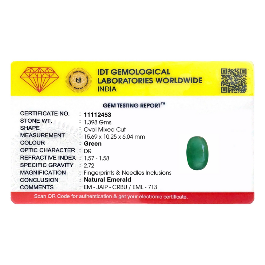 Zambian Emerald - 6.99 Carat