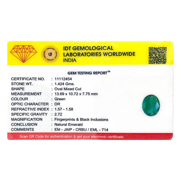Zambian Emerald - 7.12 Carat