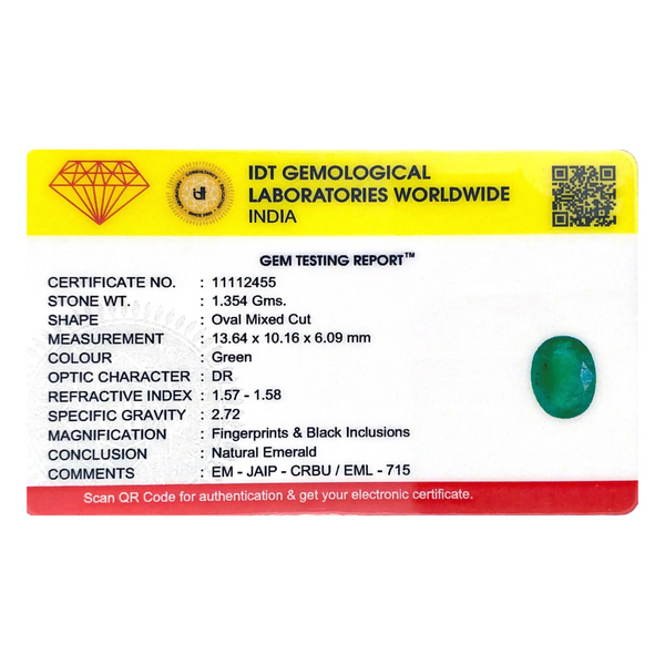 Zambian Emerald - 6.77 Carat
