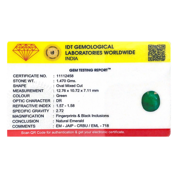 Zambian Emerald - 7.35 Carat