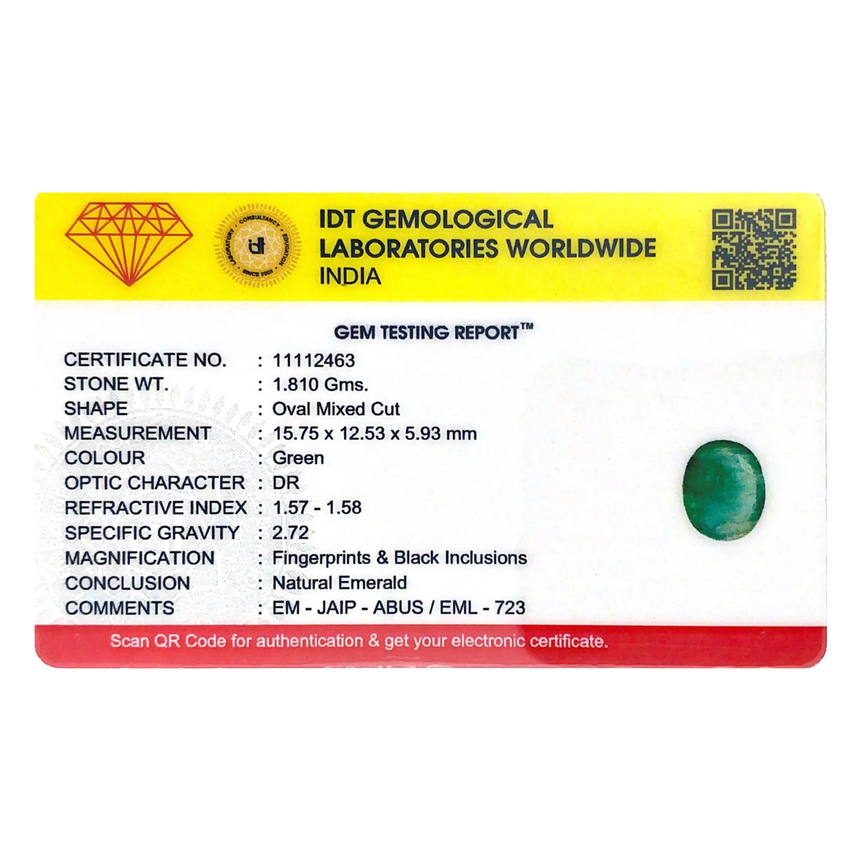 Zambian Emerald - 9.05 Carat
