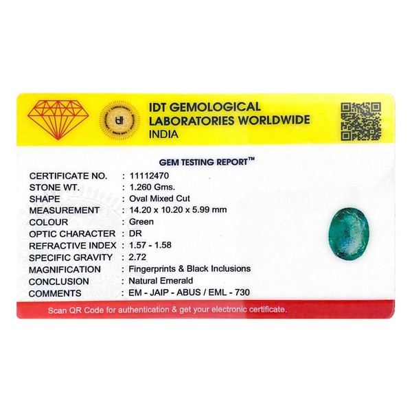 Zambian Emerald - 6.3 Carat