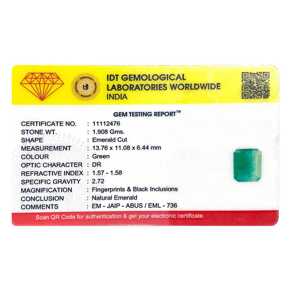 Zambian Emerald - 8.63 Carat
