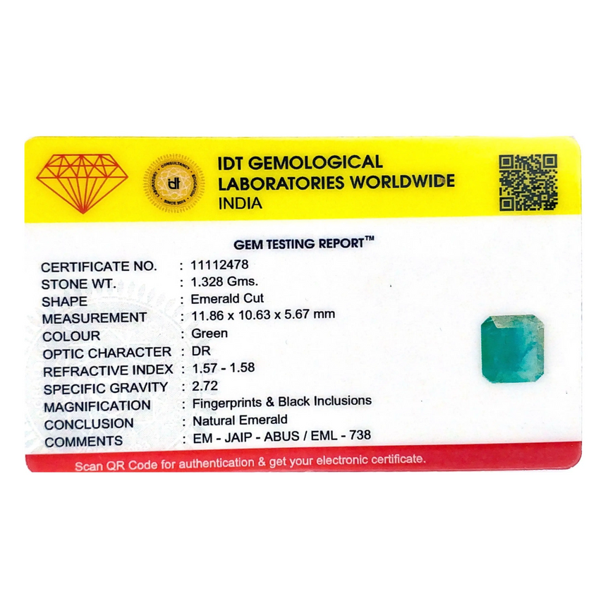 Zambian Emerald - 6.64 Carat