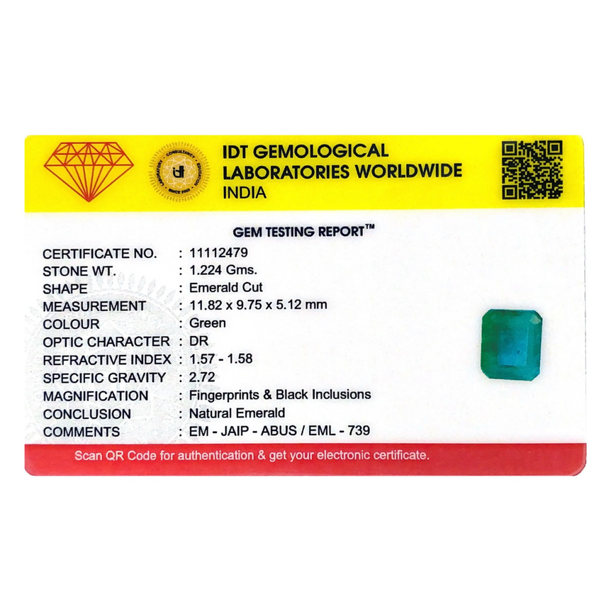 Zambian Emerald - 6.12 Carat