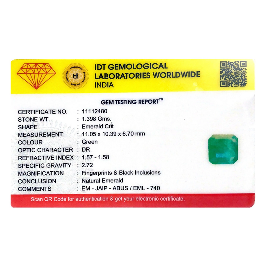 Zambian Emerald - 6.99 Carat