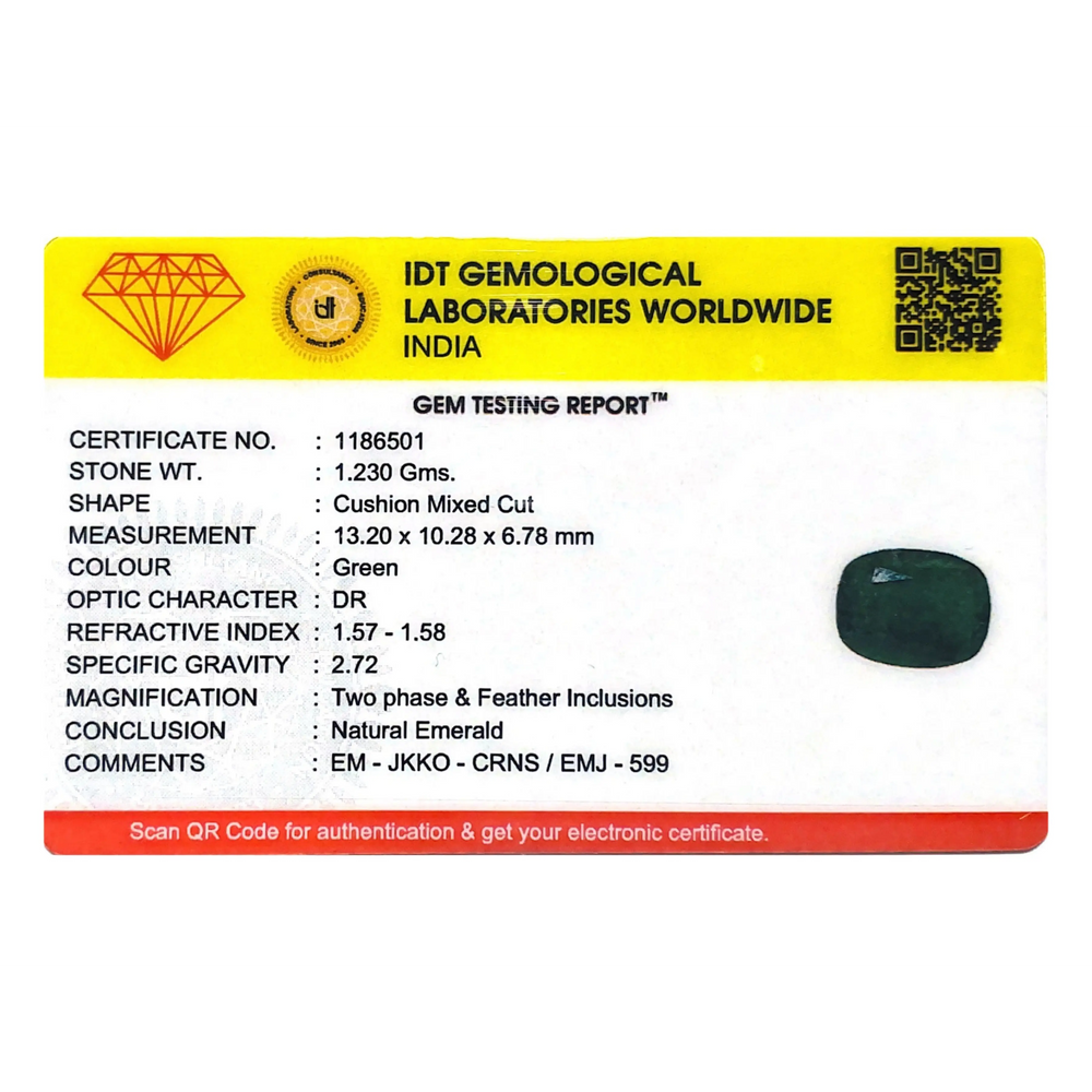 Zambian Emerald - 6.15 Carat - Pramogh