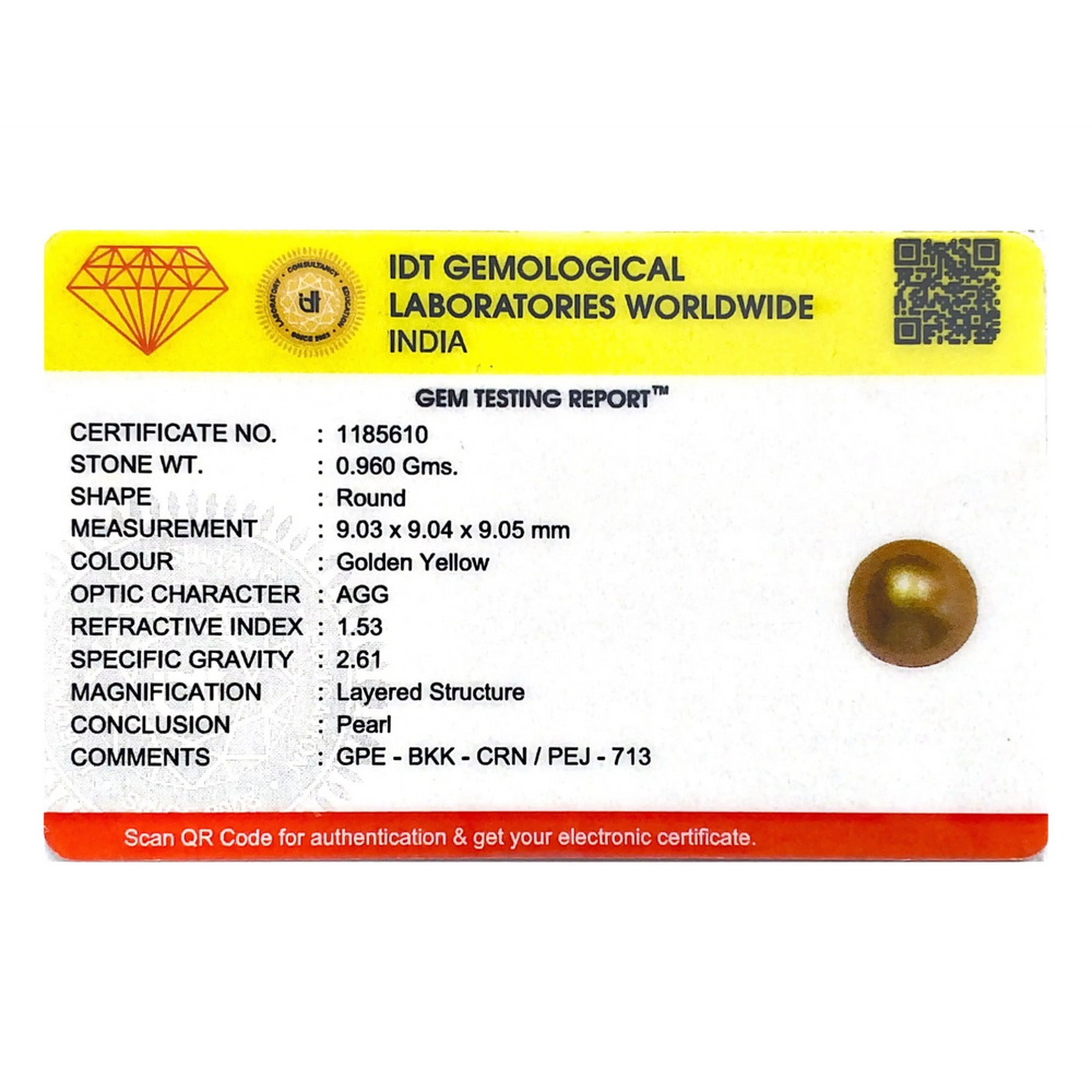 Golden Pearl - 4.8 Carat - Pramogh