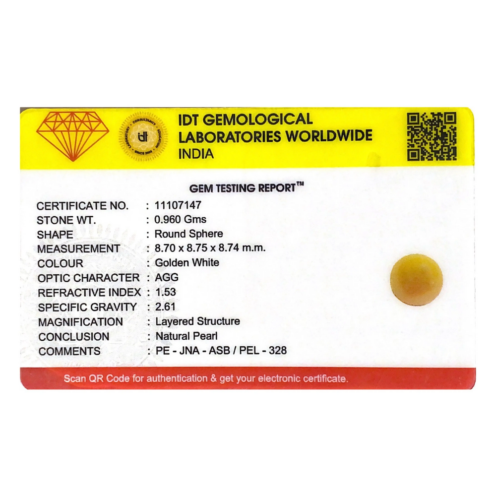 Golden Pearl - 4.8 Carat