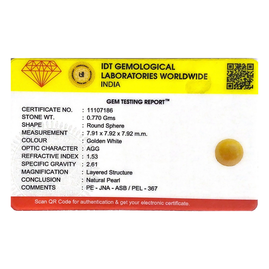 Golden Pearl - 3.85 Carat