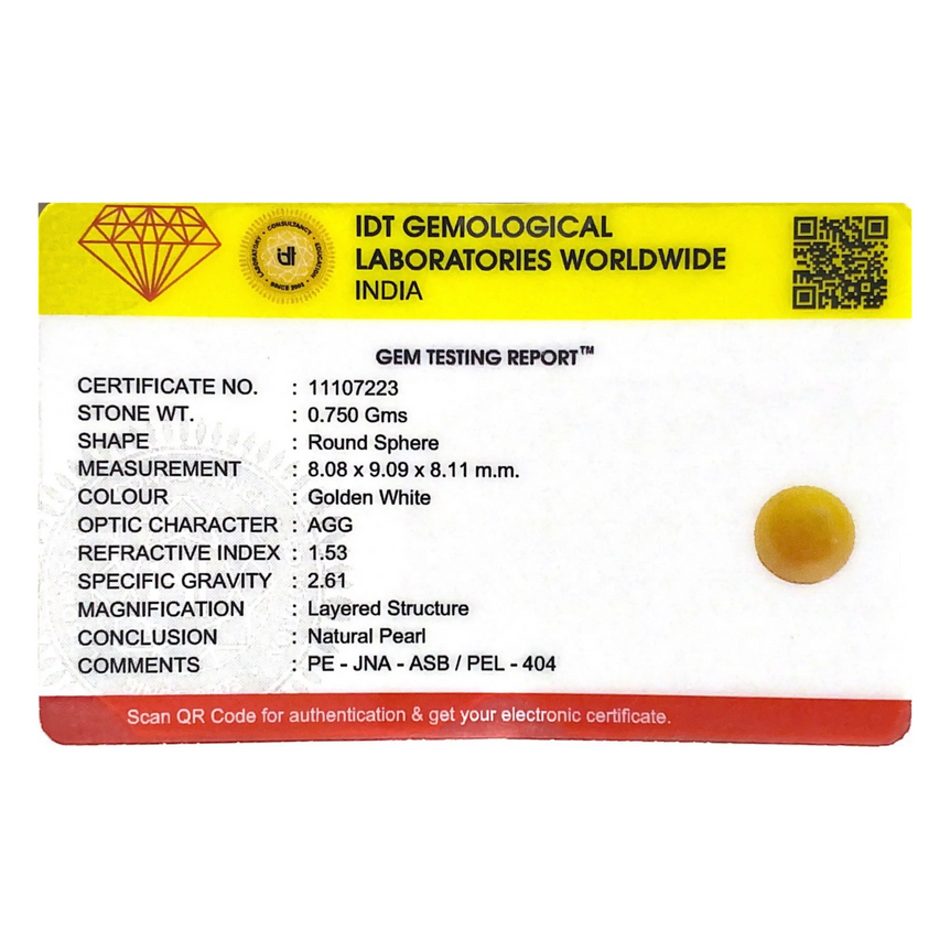 Golden Pearl - 3.75 Carat