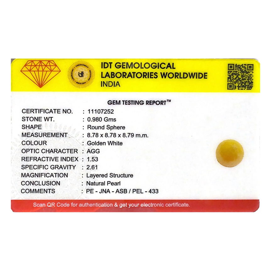 Golden Pearl - 4.9 Carat