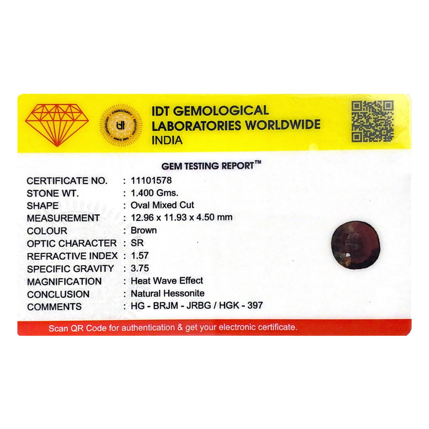 Hessonite (Gomed) - 7 Carat