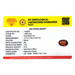 Hessonite (Gomed) - 5.2 Carat - Pramogh