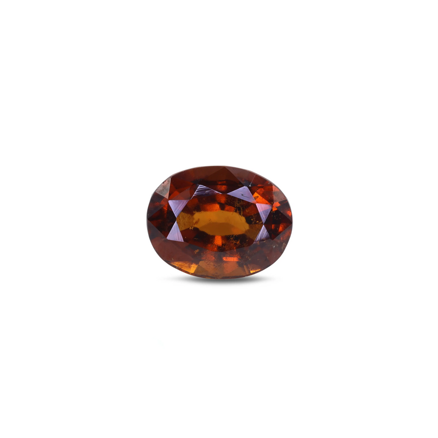 Hessonite (Gomed) - 6.9 Carat - Pramogh
