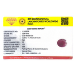 Indian Ruby - 11.4 Carat