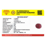 Indian Ruby - 8.25 Carat