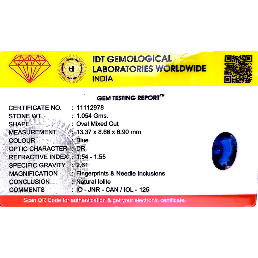 Iolite (Neeli) - 5.27 Carat