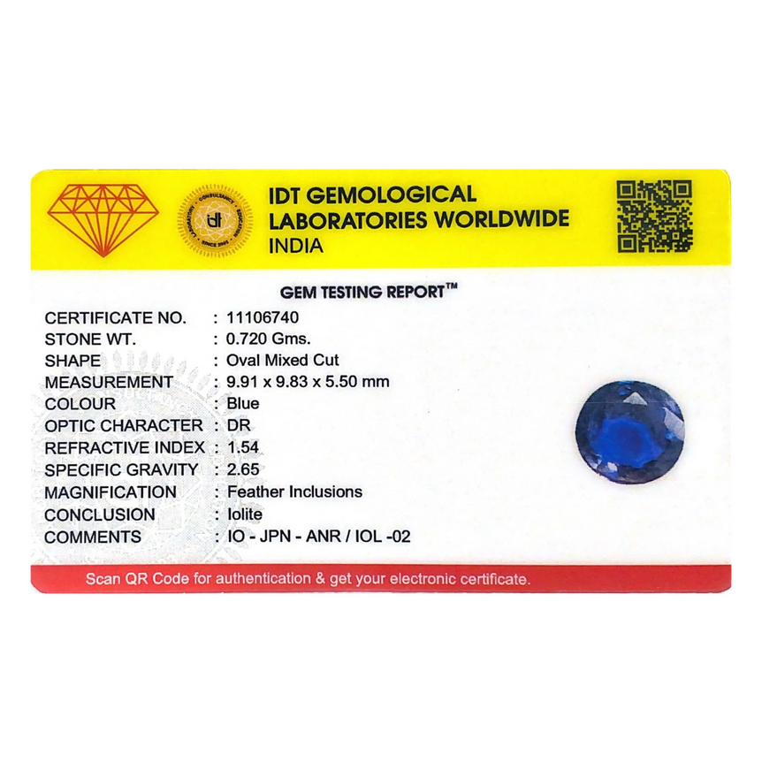 Iolite (Neeli) - 3.6 Carat